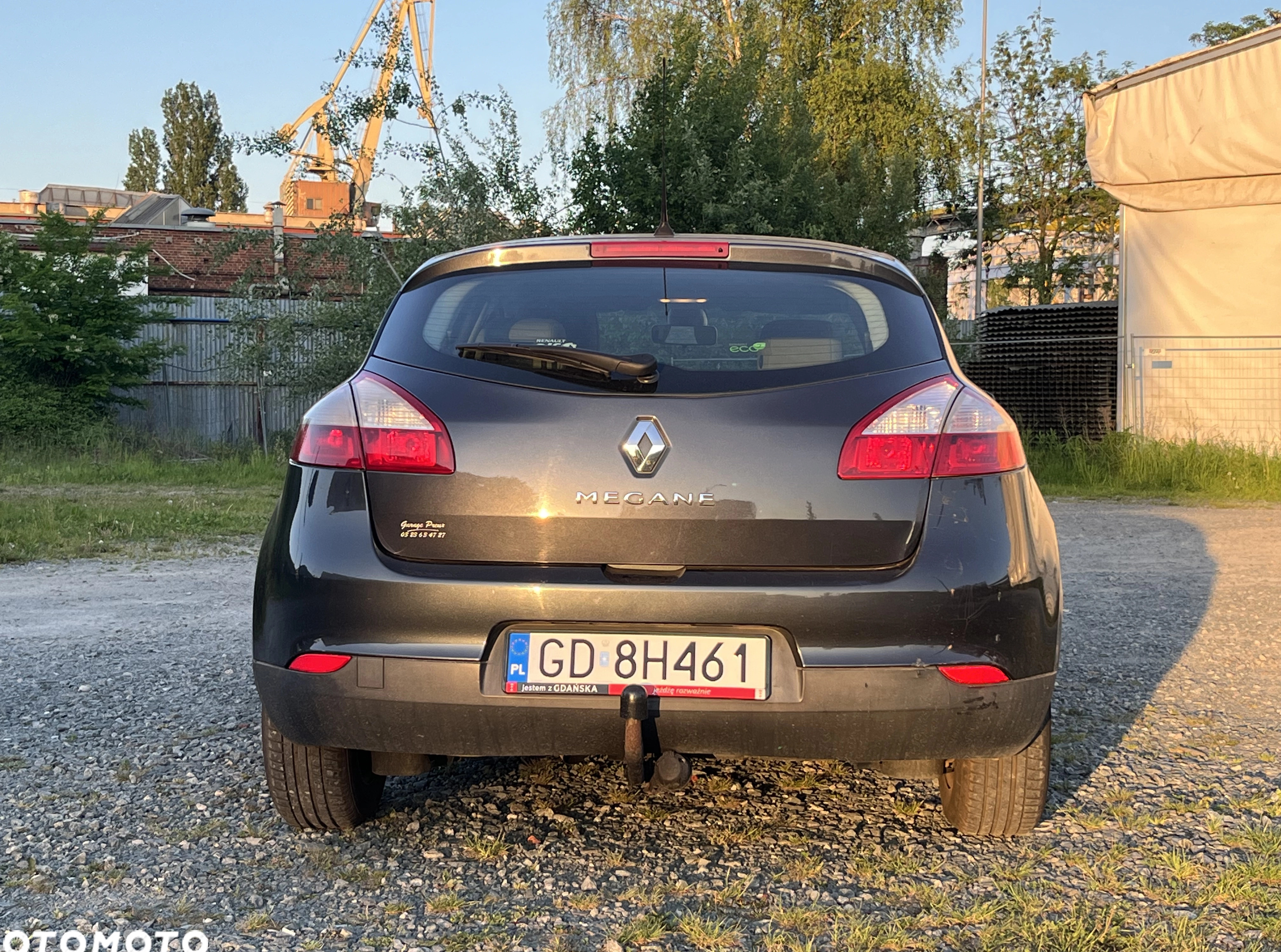 Renault Megane cena 15500 przebieg: 208075, rok produkcji 2009 z Gdańsk małe 704